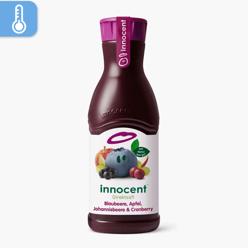 Innocent Direktsaft Blaubeere, Apfel, Johannisbeere & Cranberry 900ml