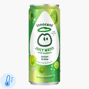 Innocent Juicy water with bubbels lemon & lime 330ml