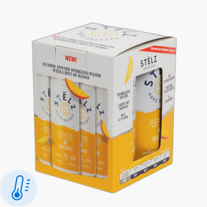 Stëlz Hard Seltzer Mango 4,5% 4-pack 25cl