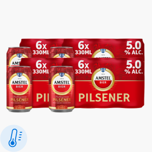 Amstel Pilsener 5,0% 4x6-pack 33cl