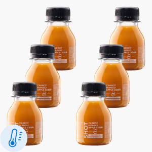 PURE Wortel Mango Appel Cider Shot 60ml 6x