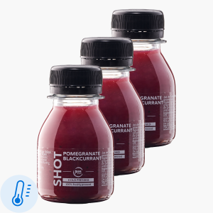 PURE Granaatappel Zwarte Bes shot 60ml 3x