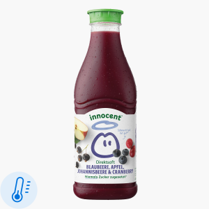Innocent Direktsaft Blaubeere, Apfel, Johannisbeere & Cranberry 900ml