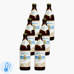 Bayreuther Hell 0,5l (4,9 % vol.) MW x6