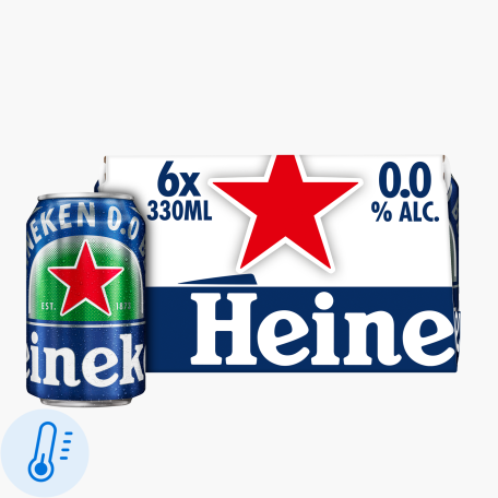 Heineken 0.0% 6-pack 33cl