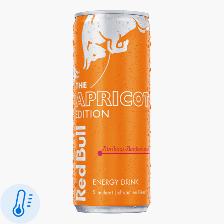 Red Bull Energy Drink Abrikoos-Aardbei 25cl
