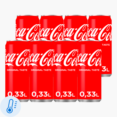 Coca Cola Dose 0,33l x8