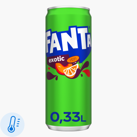 Fanta Exotic 0,33l Dose