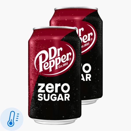 Dr Pepper Zero 0,33l Dose x2
