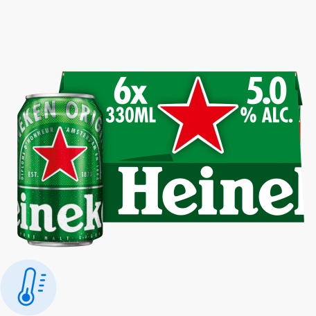 Heineken 6-pack 33cl