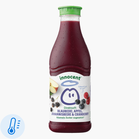 Innocent Direktsaft Blaubeere, Apfel, Johannisbeere & Cranberry 900ml