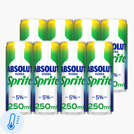 Absolut Vodka & Sprite 25cl 4x online bestellen!