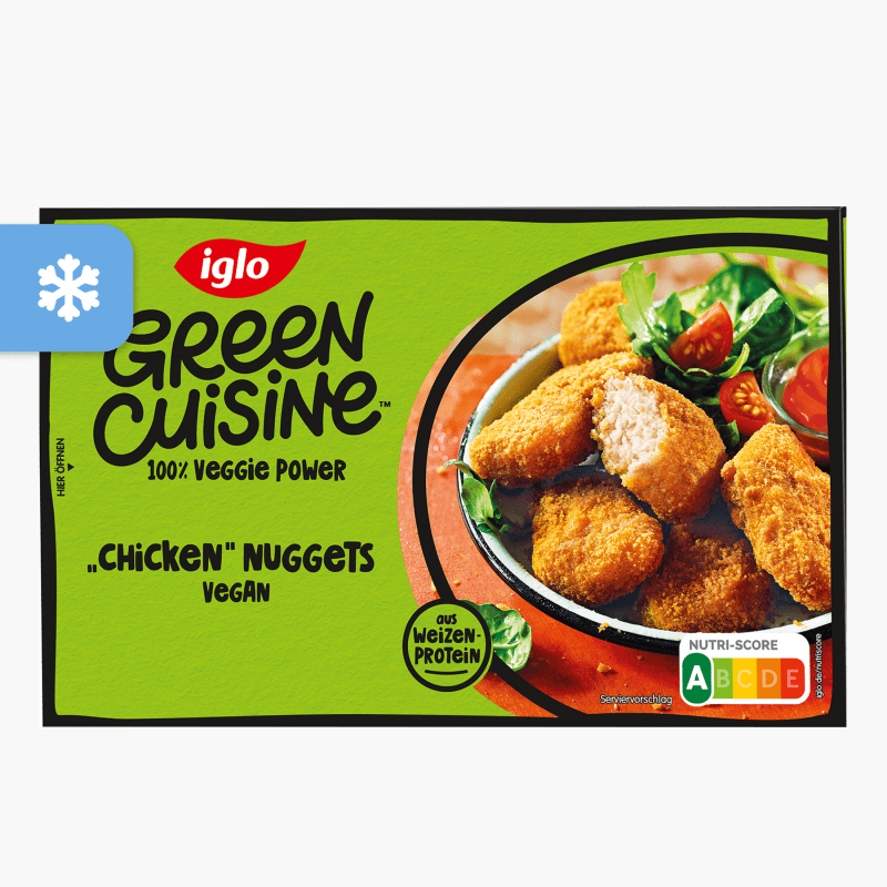Iglo Green Cuisine Vegane Chicken Dinos 250g bei Flink online bestellen!