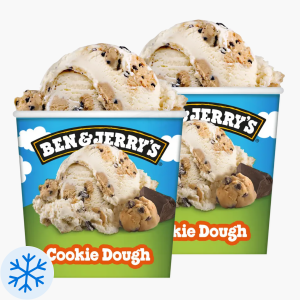 Ben & Jerry's Cookie Dough 465ml 2x