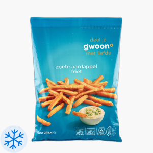 G'woon Zoete Aardappelfriet 600g