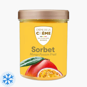 Creme de la Creme Mango Passievrucht Sorbet 500ml