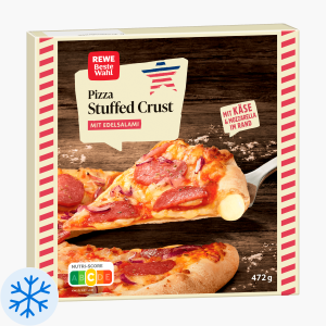 Rewe Beste Wahl Pizza Stuffed Crust Salami 472g