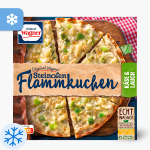 Original Wagner Steinofen Flammkuchen Käse & Lauch 320g