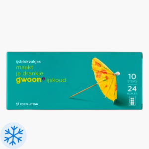 G'woon Ijsblokzakjes 10st