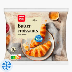 Rewe Beste Wahl Buttercroissants 360g