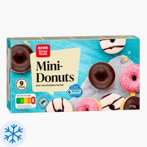 Rewe Beste Wahl Mini Donuts 250g (9 Stück)