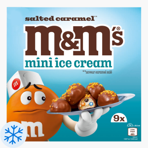 M&M's Ice Cream Bite Size Salted Caramel 122g