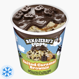 Ben & Jerry's Topped Salted Caramel Brownie 465ml