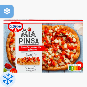 Dr. Oetker La Mia Pinsa Mozzarella, Tomaten-Mix & Pecorino 340g