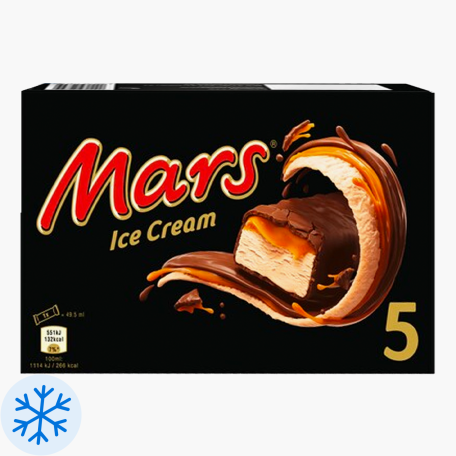 Mars Ice Cream 247,5ml (5x49,5ml)