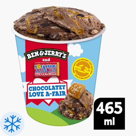 Ben & Jerry's x Tony's Chocolonely Chocolatey Love A-Fair 465ml