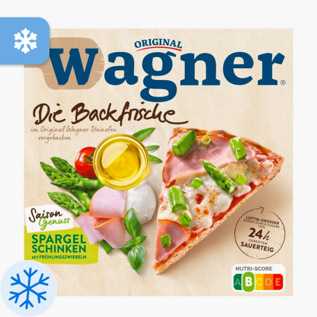 Original Wagner Die Backfrische Spargel Schinken 350g