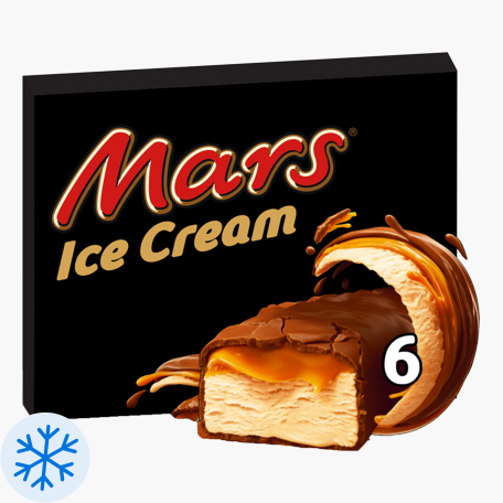 Mars IJs 6 st 306ml