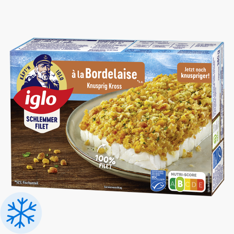 Iglo Schlemmer Filet à la Bordelaise Knusprig Kross 380g
