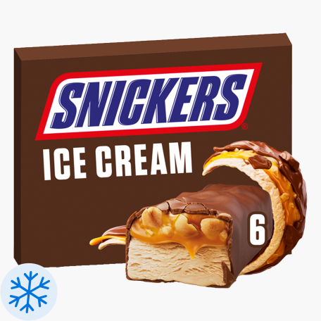 Snickers IJs 6 st 318ml