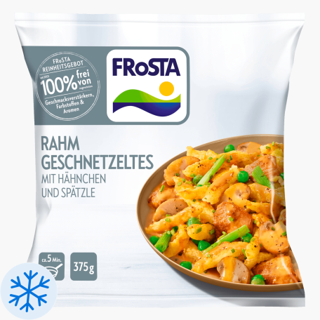 Frosta Kleine Mahlzeit Rahm-Geschnetzeltes 375g
