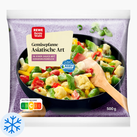 Rewe Beste Wahl Gemüsepfanne Asiatische Art 500g