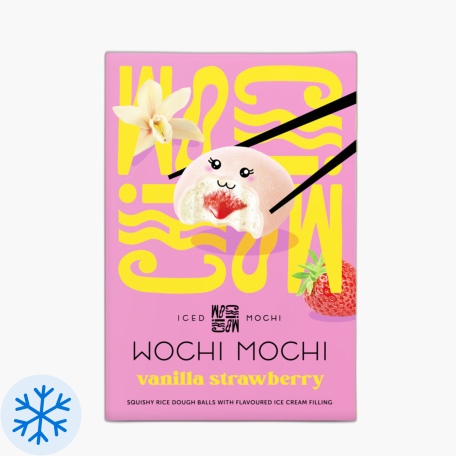 Wochi Mochi Vanilla Strawberry 180g