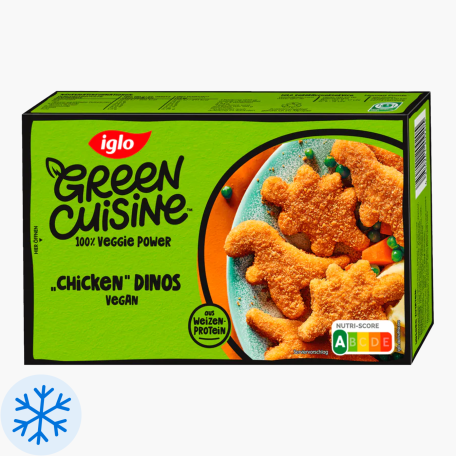 Iglo Green Cuisine Vegane Chicken Dinos 250g