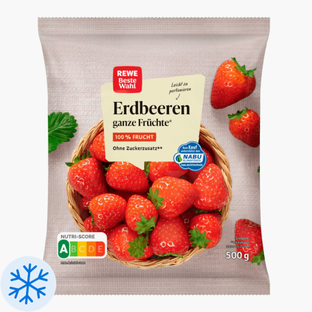 Rewe Beste Wahl Erdbeeren 500g