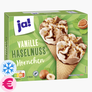 Ja! Vanille Haselnuss Hörnchen 720ml (6x120ml)