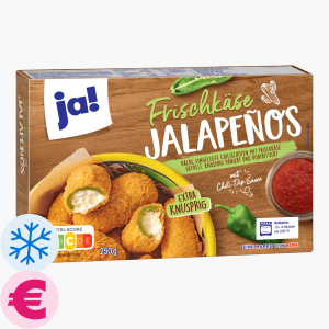 Ja! Frischkäse Jalapenos 250g
