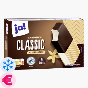 Ja! Sandwich Classic 720ml (8x90ml)