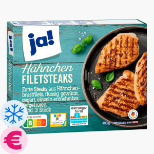 Ja! Hähnchen-Filetsteaks 400g
