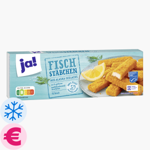 Ja! Fischstäbchen 450g (15 Stück)
