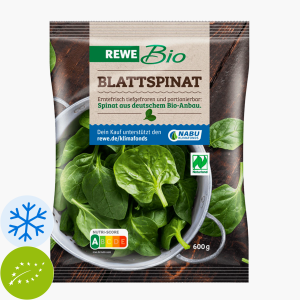 Rewe Bio Blattspinat 600g