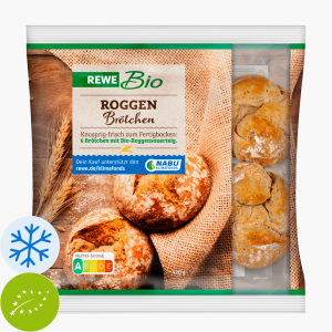 Rewe Bio Roggen-Brötchen 420g (6 Stück)