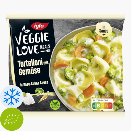 Iglo Tortelloni Käse-Sahnesauce 450g