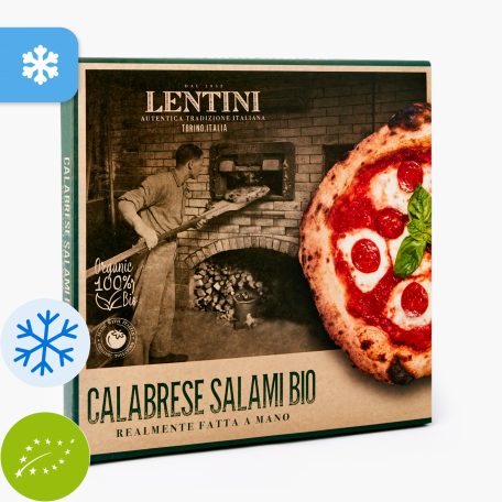 Lentini Bio Pizza Calabrese 450g