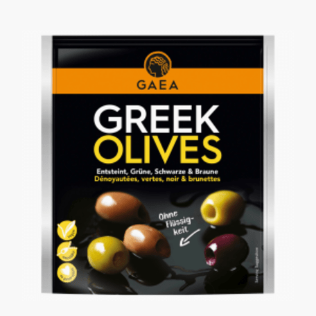 Gaea Gemischte Oliven Basilikum 150g