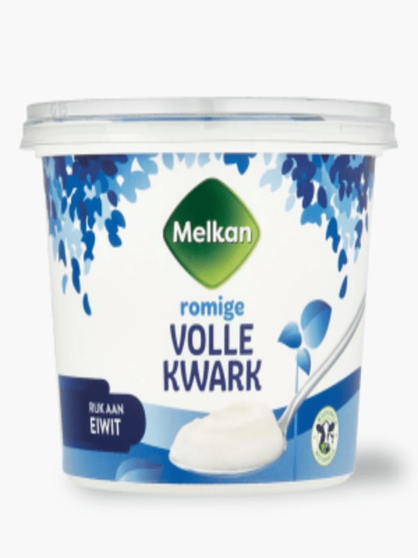 Melkan Volle kwark 500g